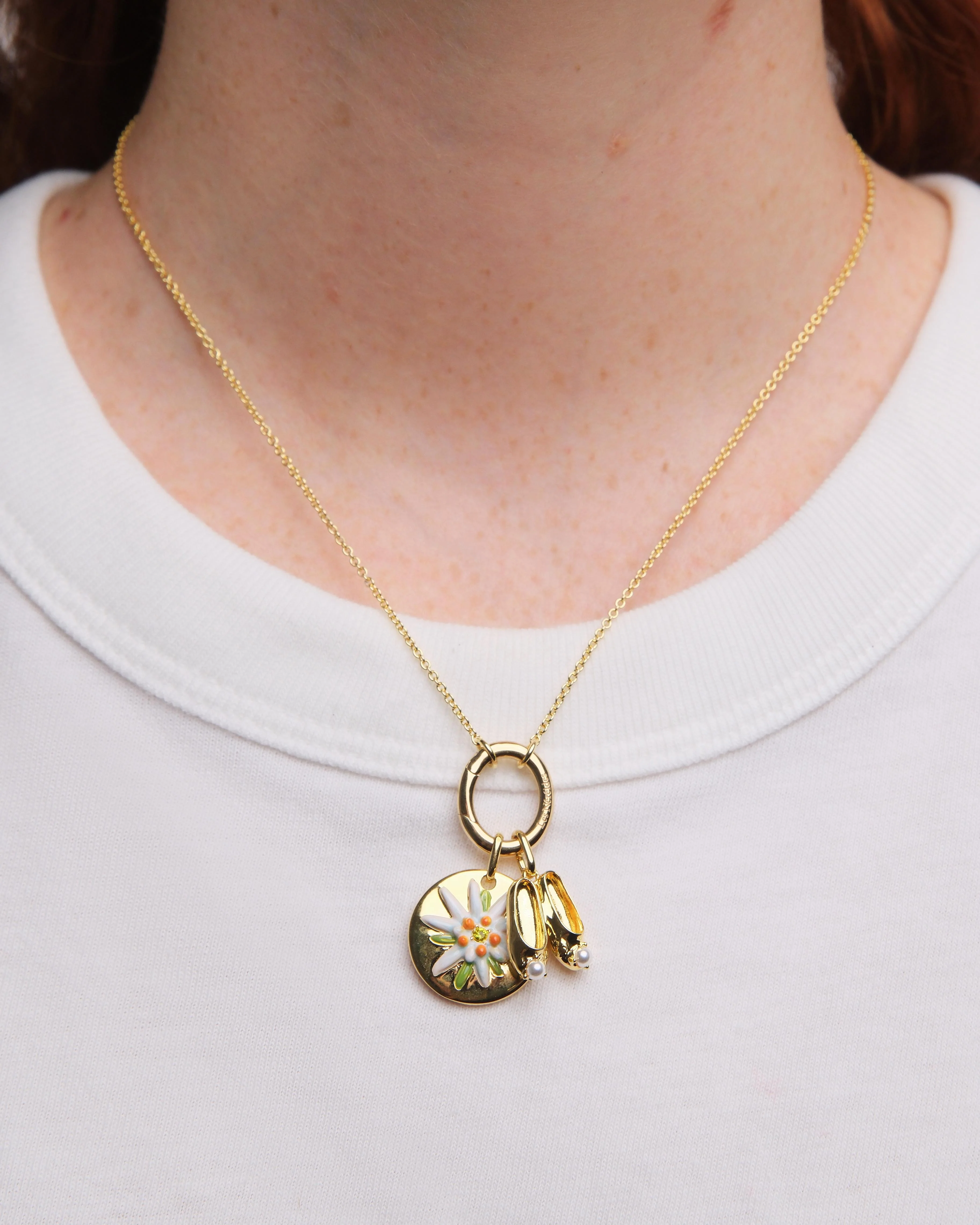 Pendentif Chausson de danse doré, Confiance et Dévouement - Image 4